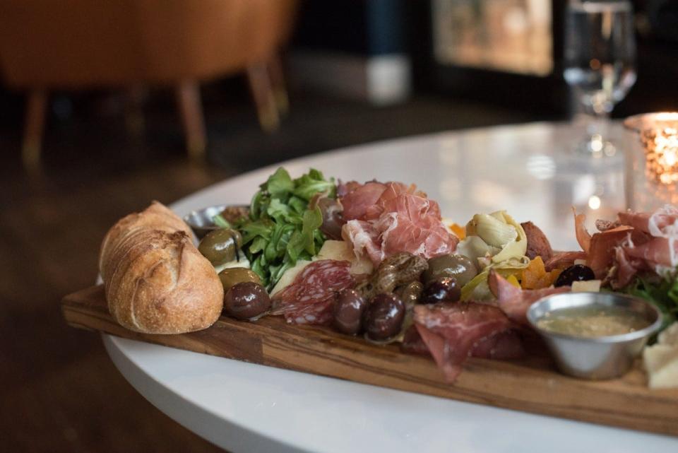 Cheese and charcuterie boards are popular starters at Coolinary restaurant in Palm Beach Gardens.