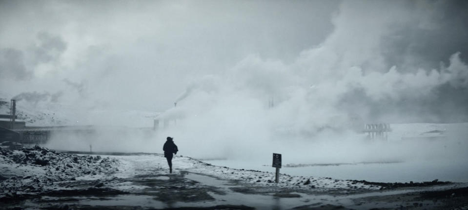 This image released by Netflix shows Gal Gadot in a scene from "Heart of Stone." (Netflix via AP)