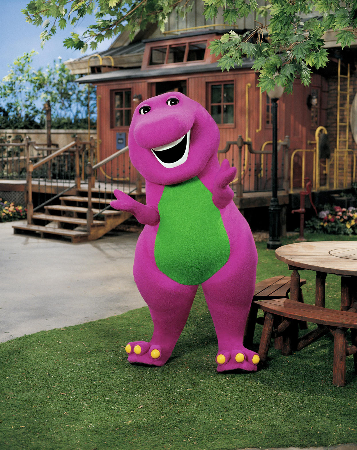 Image: Barney the purple dinosaur (Hit Entertainment / Everett Collection)