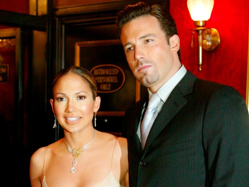 ben affleck jennifer lopez 2003