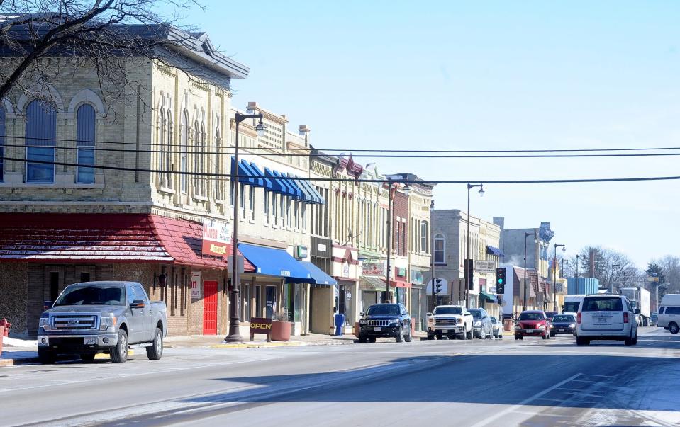 A look downtown Waupun's Main Street in 2015.