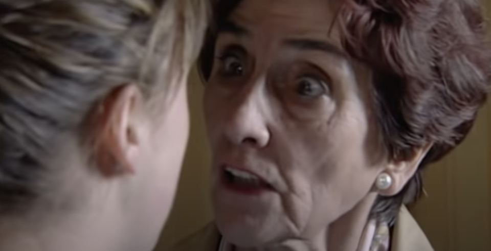 Dot Cotton shares a secret with Sonia on EastEnders. (BBC)