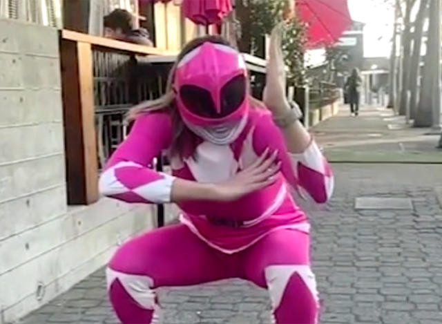 Power Ranger-Costumed Servers Fight Off Restaurant Assailant