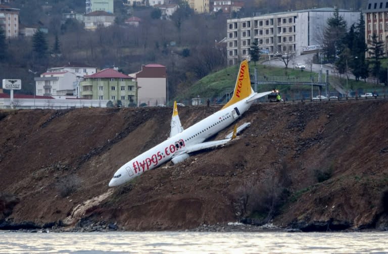 The Pegasus Airlines flight had taken off smoothly from the capital Ankara bound for Trabzon, where the accident occurred as the plane was landing late Saturday