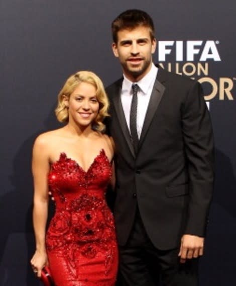 Shakira and Gerard Piqué 