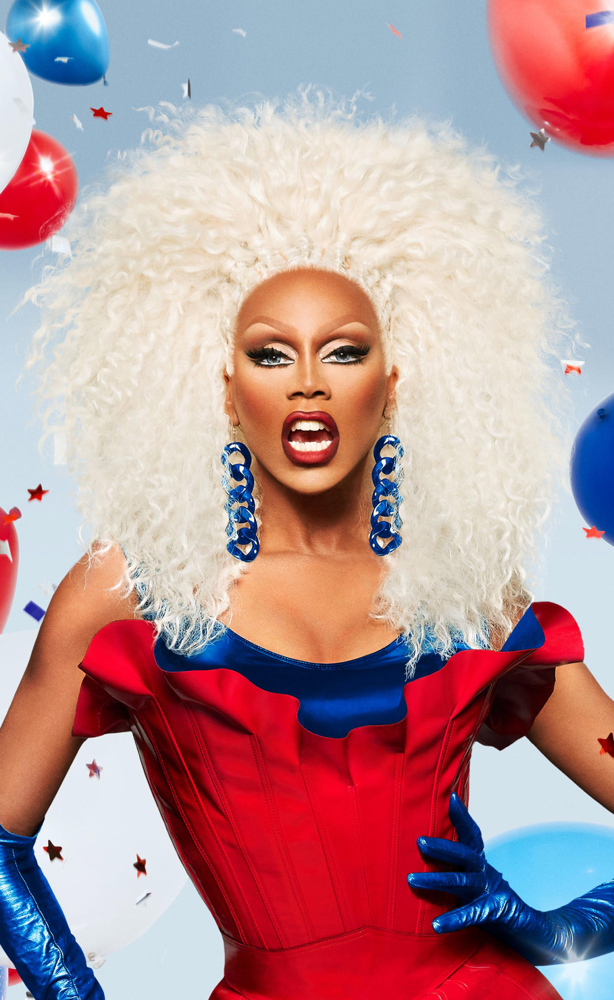 RuPaul in a promotional poster for VH1's 