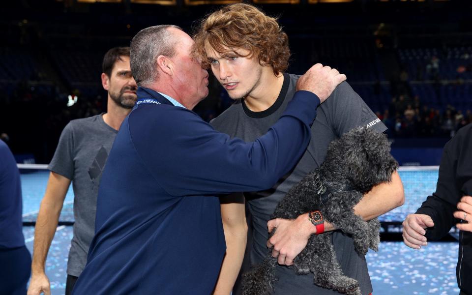 Alexander Zverev (R) is blossoming under the tutelage of Ivan Lendl (L) - Getty Images Europe