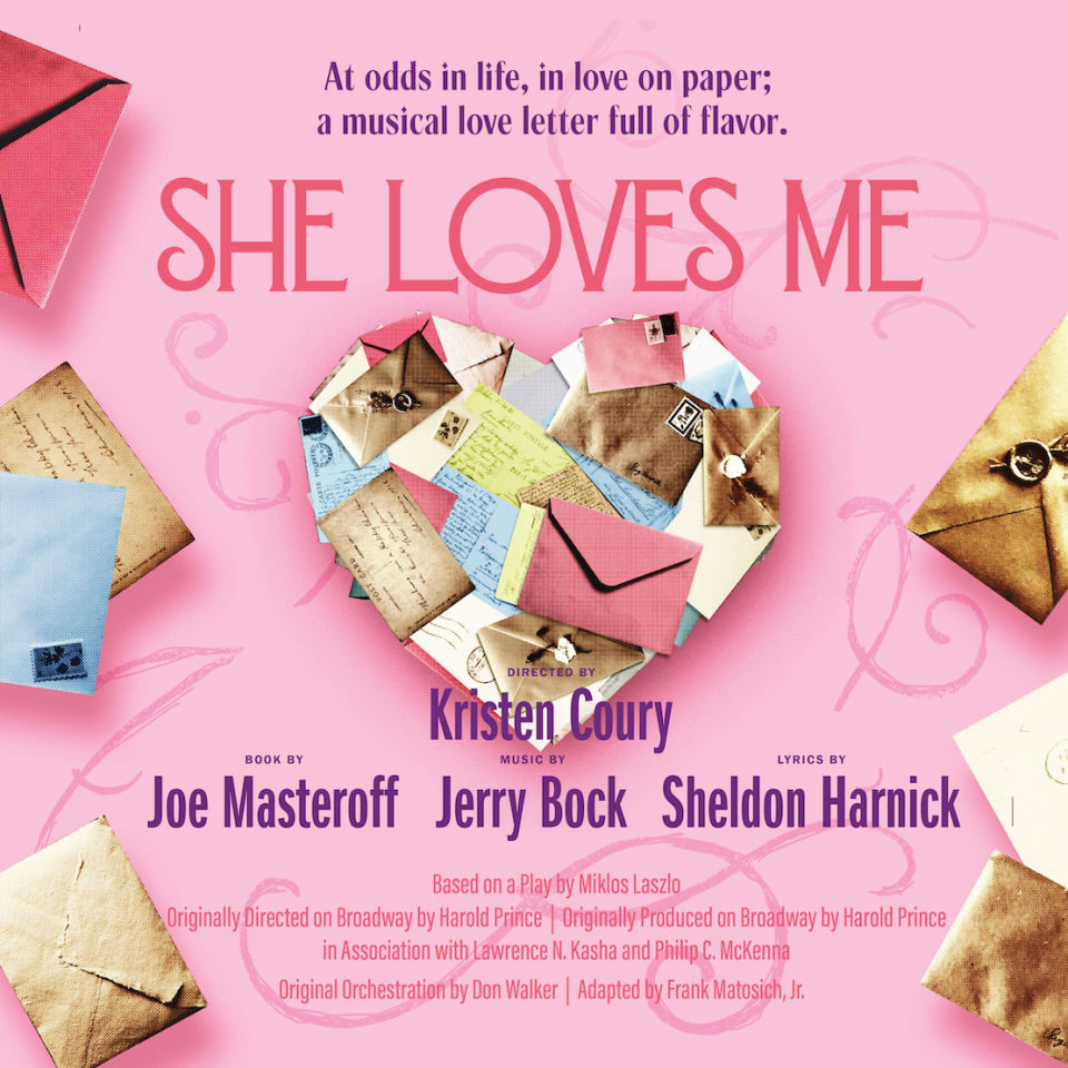 “She Loves Me” is a romantic musical at the Gulfshore Playhouse through April 21, 2024, in Naples, Florida.