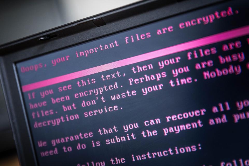 Cyber attacks are costing Londoners millions of pounds each month: ROB ENGELAAR/AFP/Getty