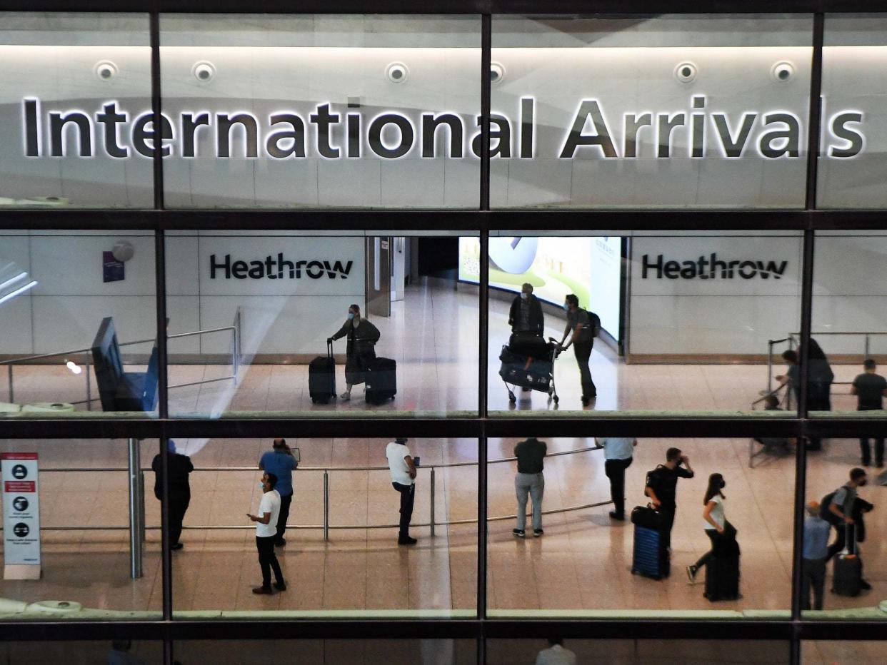 The British government has continued to support it stance on a 14-day quarantine for travellers returning to Britain from Spain: EPA
