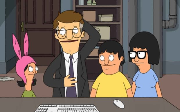 "Bob's Burgers" Season 1, Episode 11: "Weekend at Mort's"<p>FOX</p>