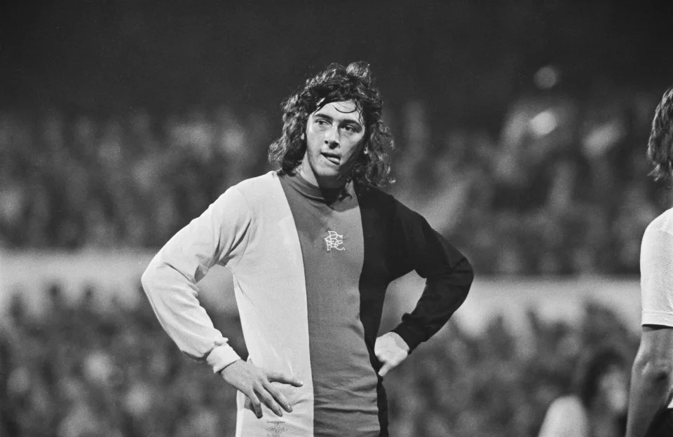 1972: Francis during a League Division One match against Tottenham Hotspur at White Hart Lane