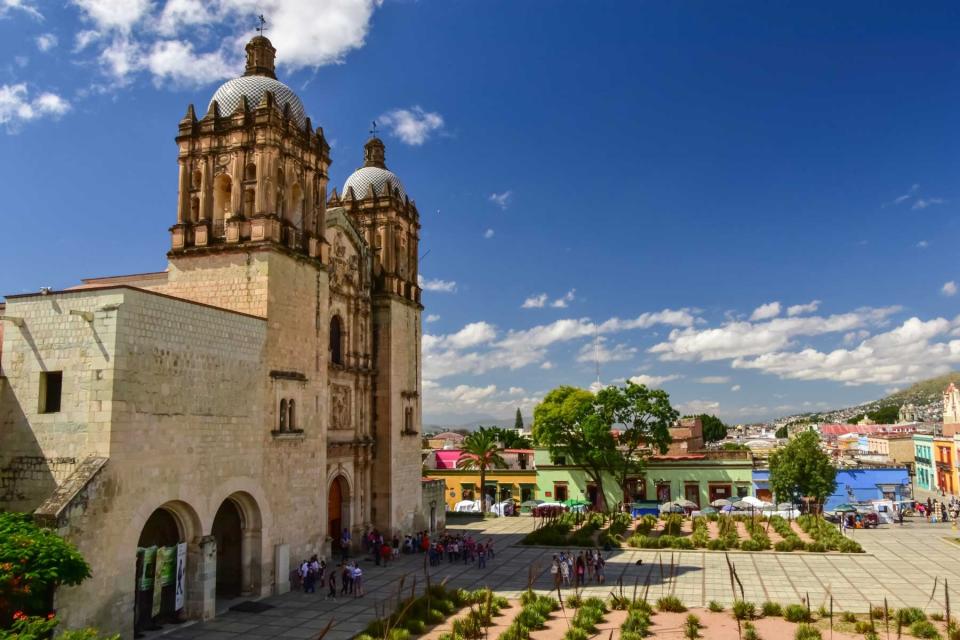 Santo Domingo de Guzmán Church in Oaxaca, Mexico