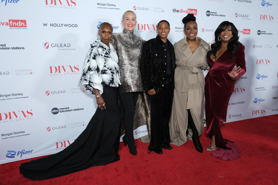 Cynthia Erivo, Sharon Stone, Jessica Betts, Sheryl Lee Ralph and Niecy Nash