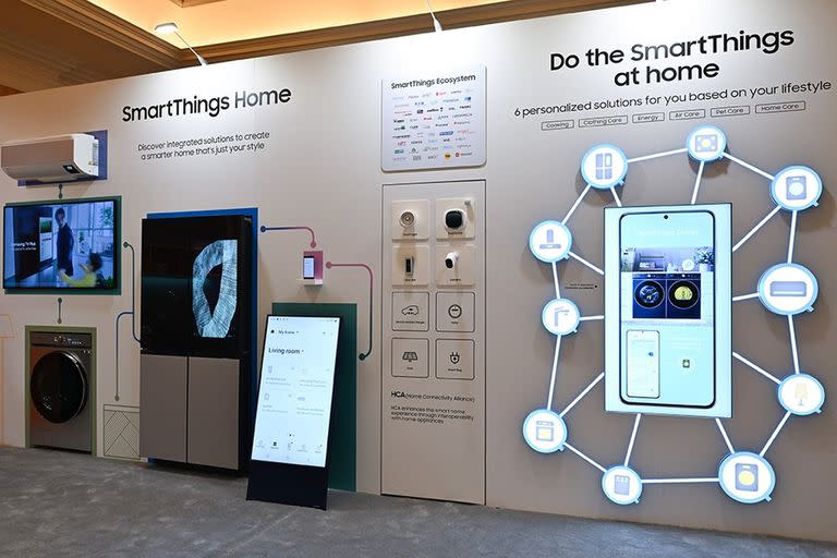 En la CES 2023 Samsung presentó una versión renovada de SmartThings, la herramienta que permite controlar todos los dispositivos de una casa conectada sin importar a qué ecosistema pertenecen (como Matter, Zigbee y otros)