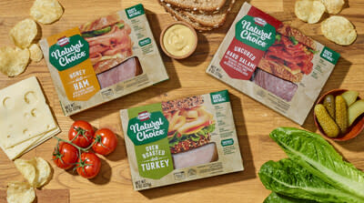 The HORMEL® NATURAL CHOICE® line of deli products has a new look. In addition to a newly designed logo, the brand’s redesign is also supported by lighter packaging that will reduce its usage of packaging materials by an estimated 337,000 pounds per year over prior packaging.