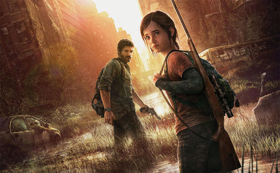 PlayStation’s <em>The Last of Us</em> game with Joel and Ellie