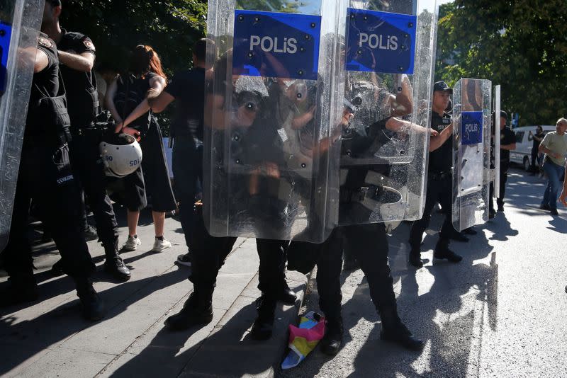 Turkish police prevent Ankara Pride from going ahead