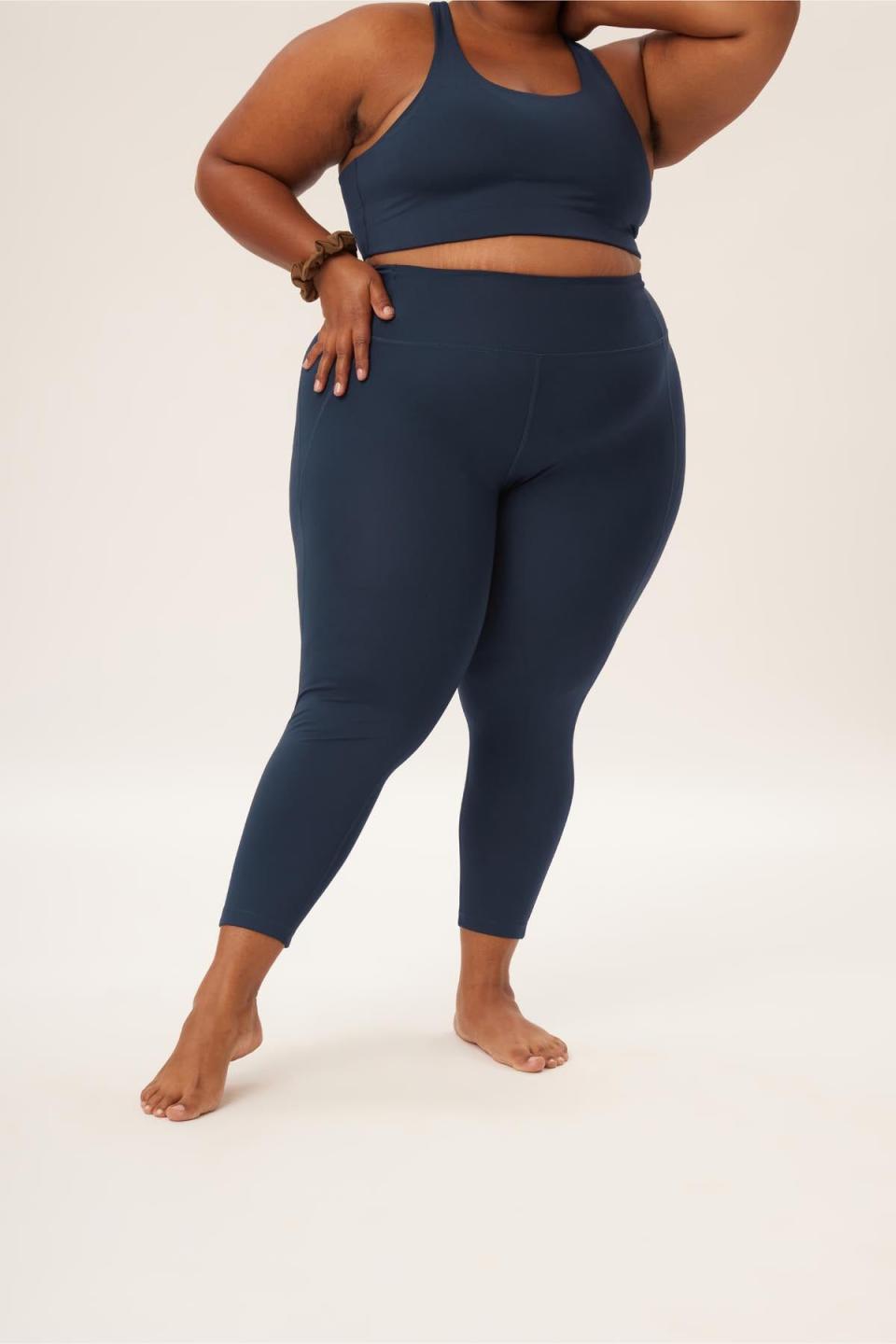 8) Midnight Compressive High-Rise Legging