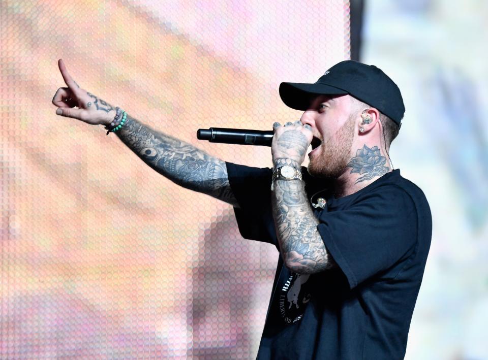 Mac Miller made a significant impact on the sports world, with his death drawing an outpouring of tributes from athletes on Friday. (Getty)