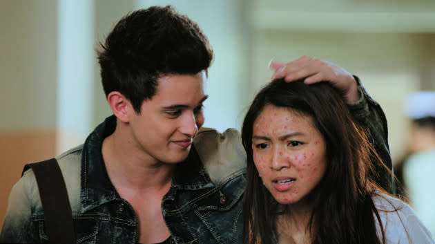 SLEEPER HIT: James Reid and Nadine Lustre in Viva Films' "Diary ng Panget," which shocked pundits with a P117-M take (Viva Films)