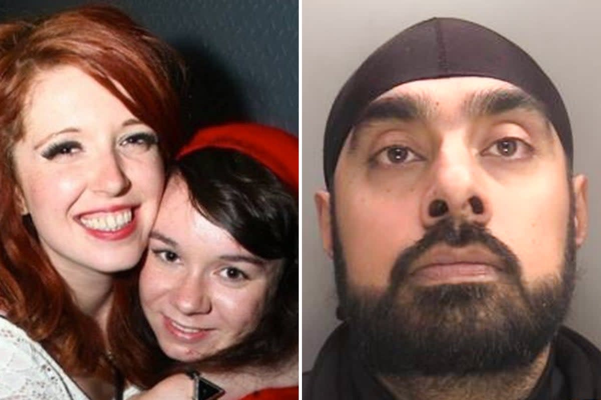 Harriet Barnsley and Rebecca McManus were both hit by Sukvinder Mannan while he was racing at speeds of up to 100mph  (Harriet Barnsley/West Midlands Police)