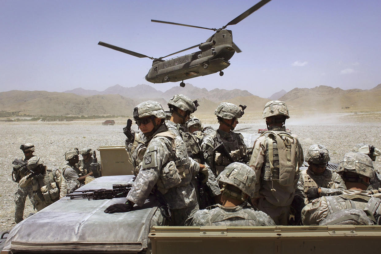 U.S. Forces In Afghanistan On Anti-Taliban Operation Mountain Thrust (John Moore / Getty Images file)