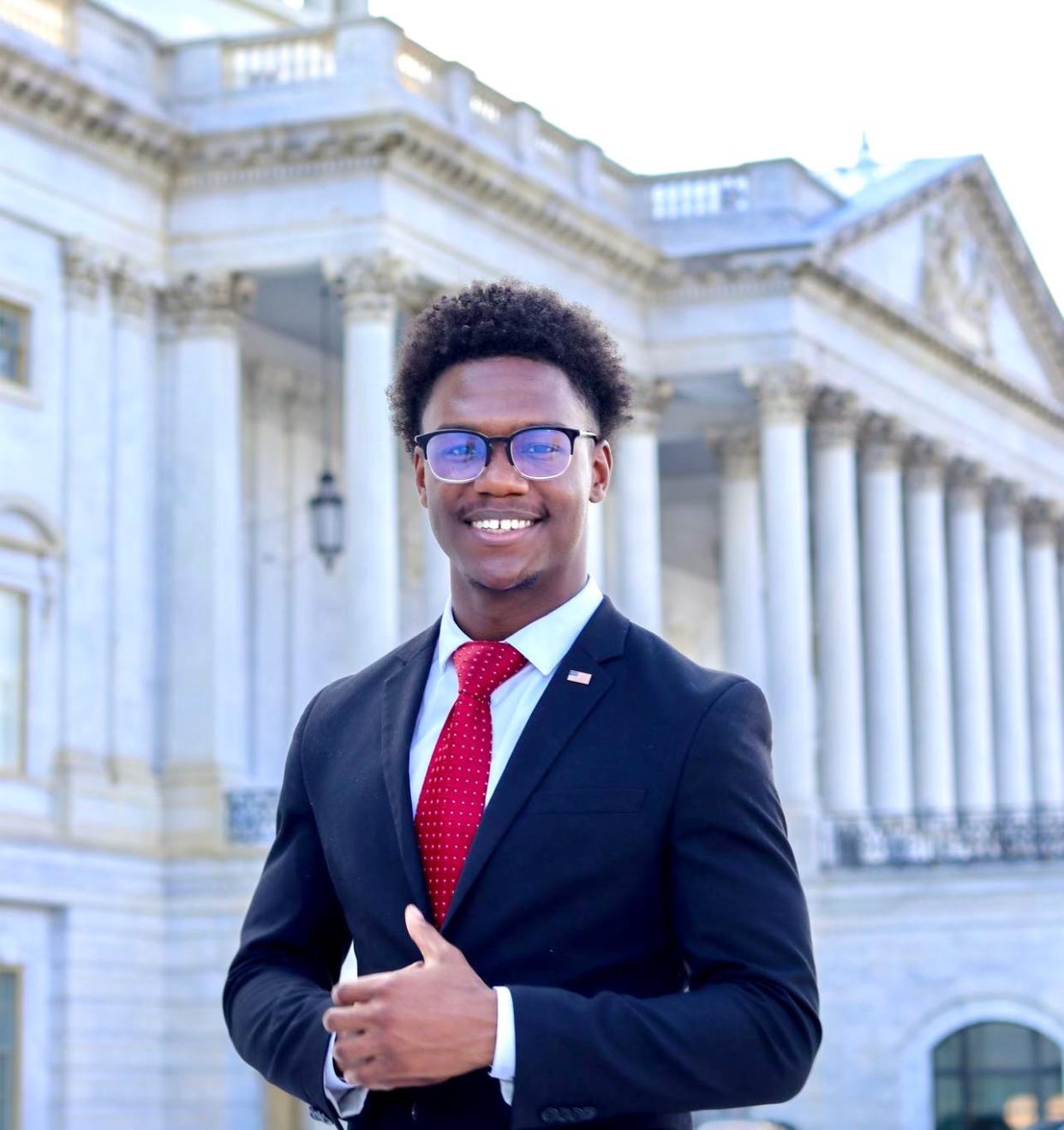 With support from the Coleman A. Young Foundation, Detroiter Arthur Harrington was able to complete two legislative internships on Capitol Hill, while attending Hampton University. The 22-year-old Harrington says he has been energized by Kamala Harris' presidential campaign, and he also is excited about giving back to Detroit through a variety of community initiatives.