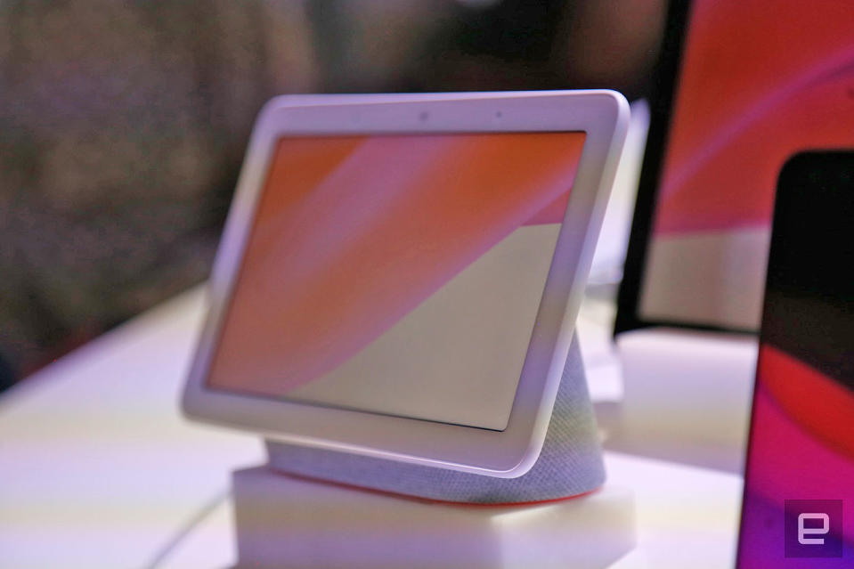 Yes, those leaks of Google making its own smart display were true. The company