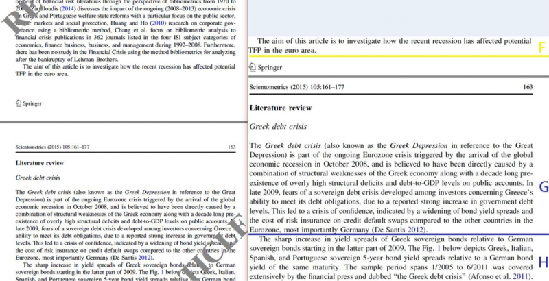 圖3- 被撤除論文的第162-163頁（左）與我當初的舉證頁面（右）。（劉任昌提供）
