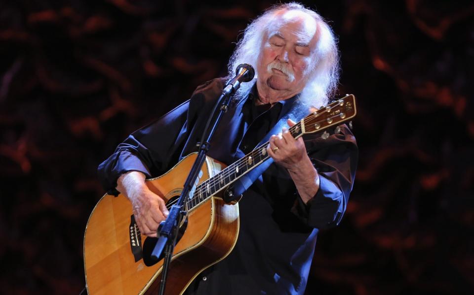 David Crosby passed away at his California home following a 'long illness' - Mike Windle