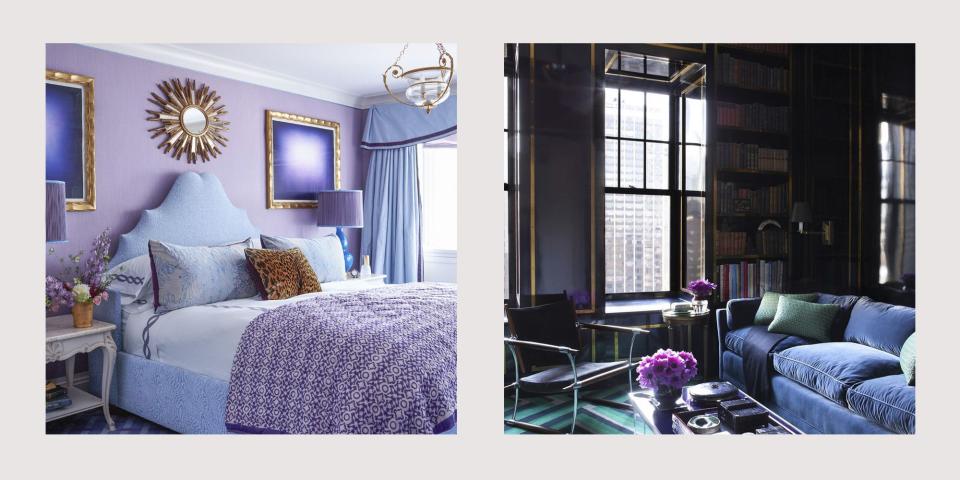 <p>It wasn't just an 80s trend. Done right, purple can be an distinguishing color in your home. Whether you’re looking for a powerful pop, or seeking a subdued shade, purples range from neutral to bold, bringing a unique personality into any space.<br><br>We gathered 25 of our favorite purple rooms that prove just how gorgeous this color can be.<br></p>