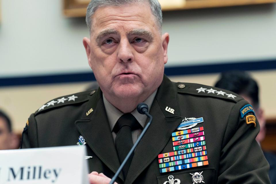 Chairman of the Joint Chiefs of Staff Gen. Mark Milley (Copyright 2023 The Associated Press. All rights reserved.)