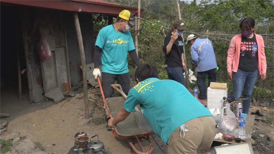 暖! 衡山行善團送愛 為獨居老人重建房屋