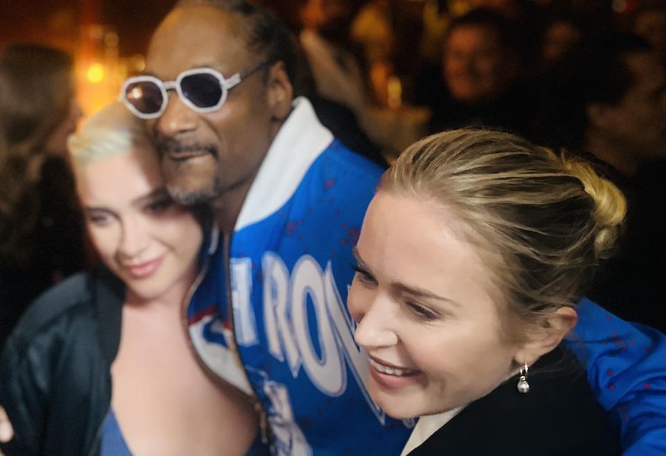 Florence Pugh, Snoop Dogg and Emily Blunt