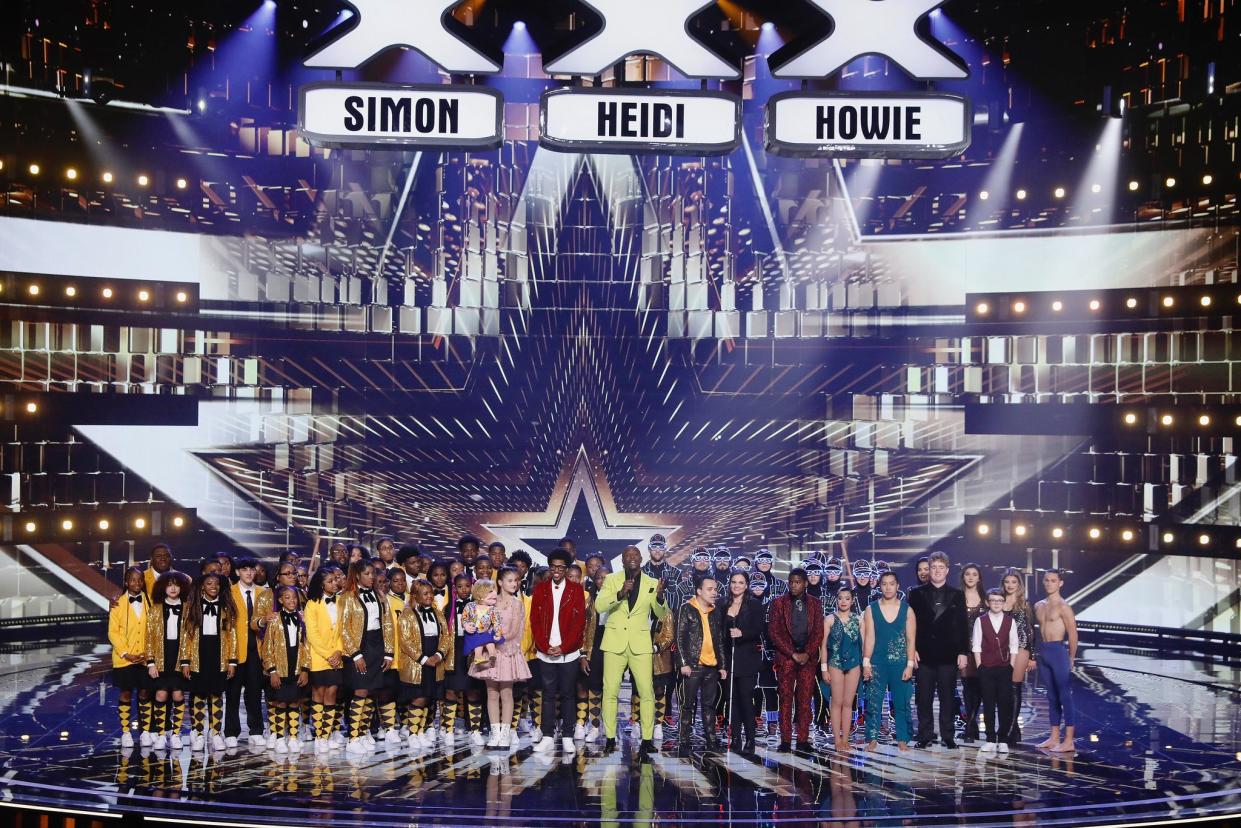 The 'America's Got Talent: All-Stars' top 11 finalists. (Photo: Twitter)
