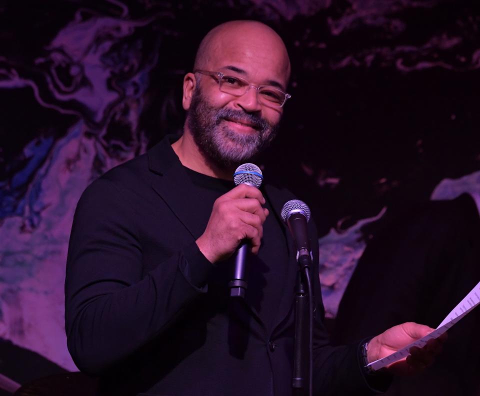 Jeffrey Wright present at the Jazz Foundation benefit at Vibrato - Credit: Lester Cohen