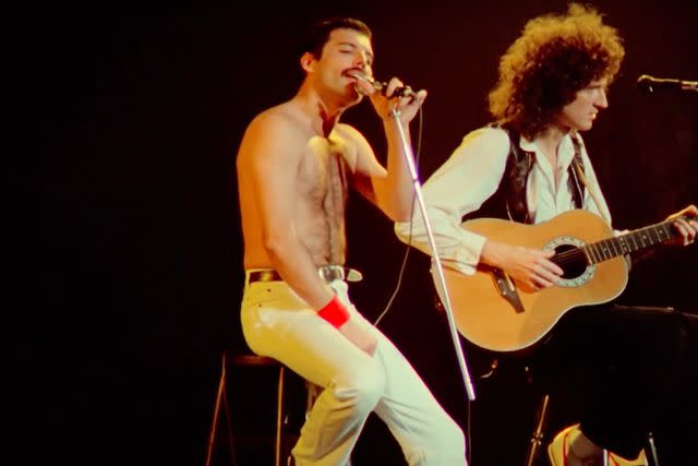 <p>Courtesy Queen Rock Montreal</p> Freddie Mercury and Brian May
