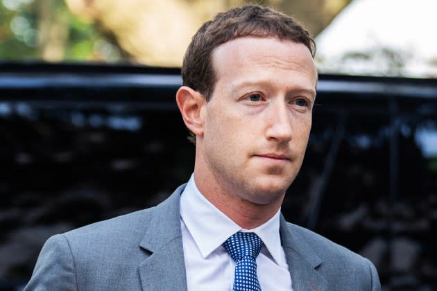 Mark Zuckerberg, CEO of Meta. - Credit: Tom Williams/CQ-Roll Call, Inc/Getty Images