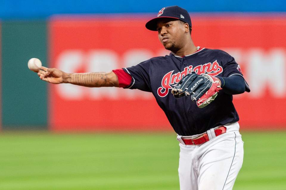 Indians All-Star Jose Ramirez . (Photo by Jason Miller/Getty Images)