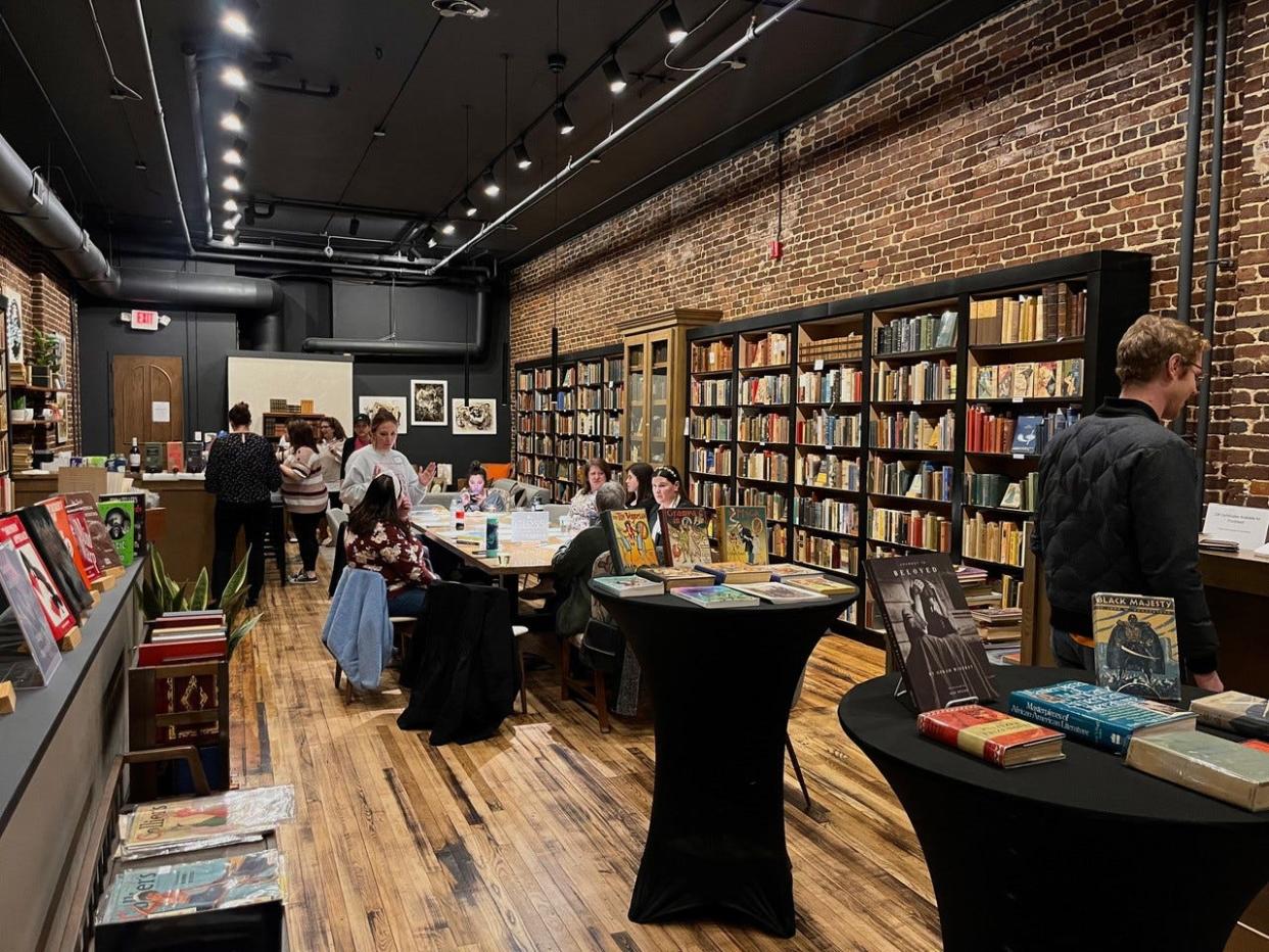 From Addison's: "Come visit Addison's to find rare and old books, aesthetic event space for rental, and educational classes."