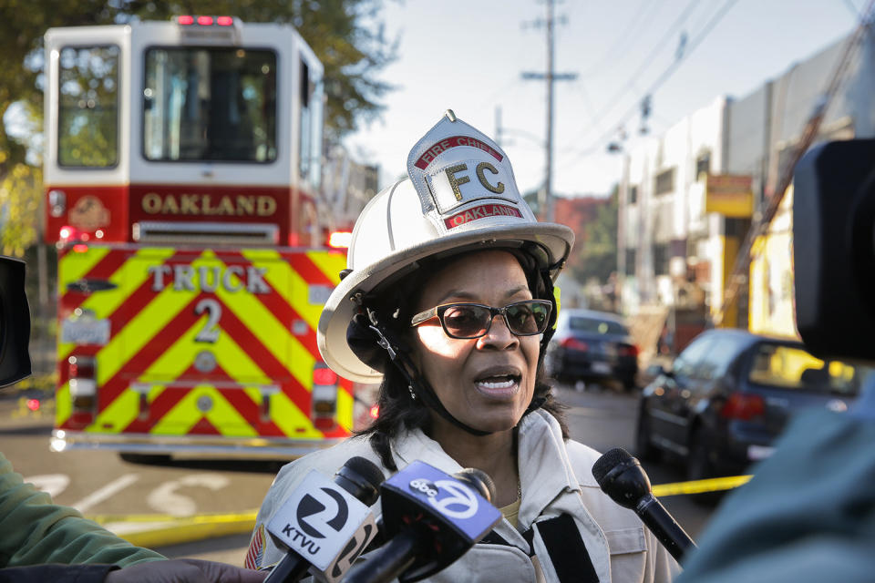 Fatal warehouse fire in Oakland