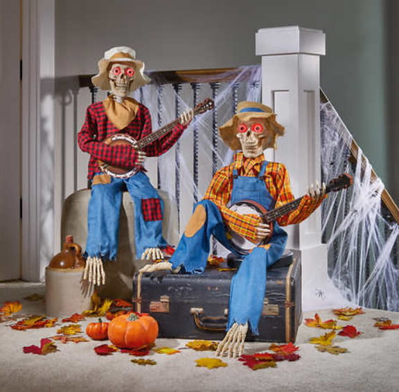 Halloween Dueling Banjo Skeletons. Image via Best Buy