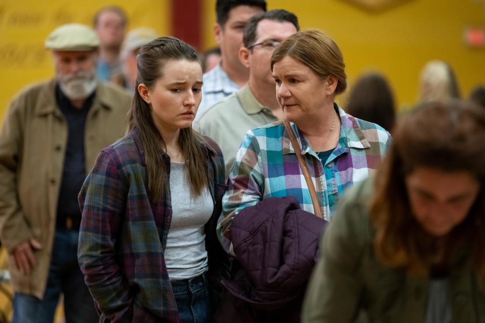 Kaitlyn Dever and fellow Best Supporting Actress in a Limited Series Emmy nominee Mare Winningham in Hulu’s ‘Dopesick.’ - Credit: Gene Page/Hulu