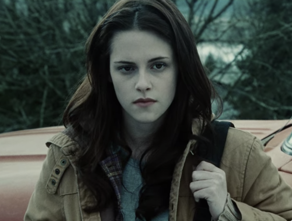 Kristen Stewart as Bella in "Twilight"