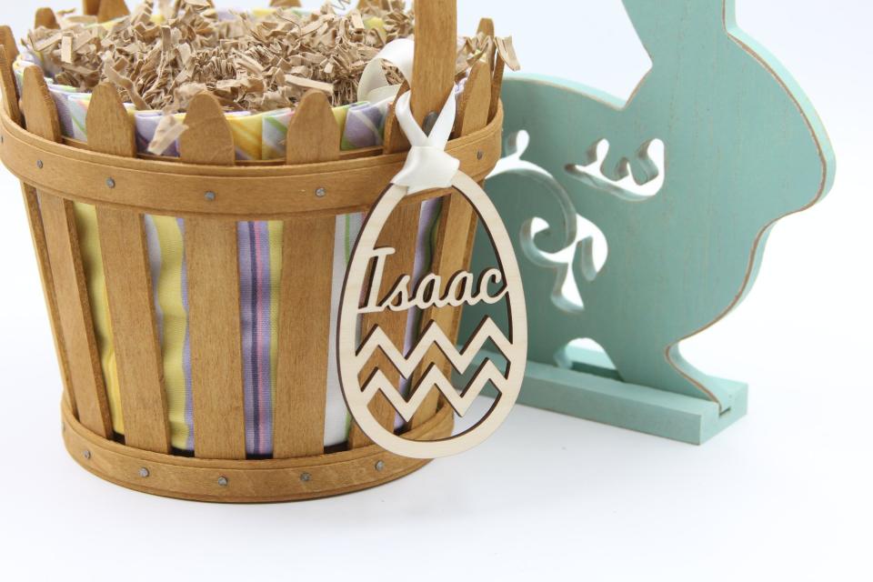 Easter Basket Egg Tag