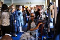 The Bora Aksu catwalk show at London Fashion Week