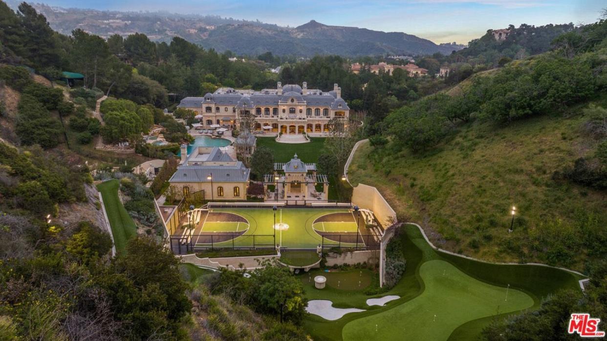 Mark Wahlberg's mansion at 71 Beverly Park