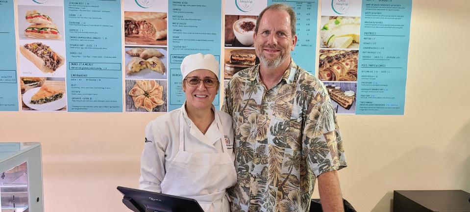 Oriana and Tom Reed own Ori's Bakery & Cafe on Marco Island
