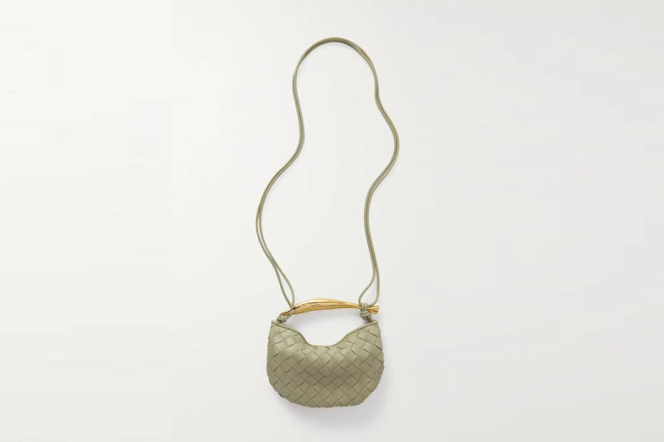 
BOTTEGA VENETA
Sardine mini intrecciato leather shoulder bag
USD$3,100 